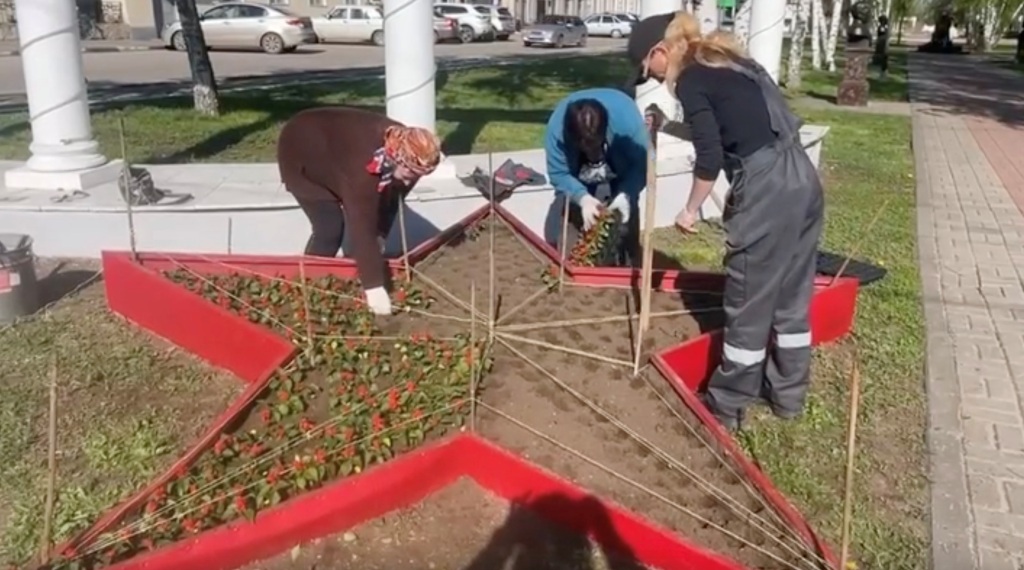 «Давайте ценить!»: в Саратовской области началась высадка цветов